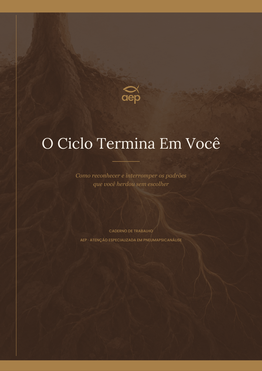 Capa do material Caderno O Ciclo Termina Em Você